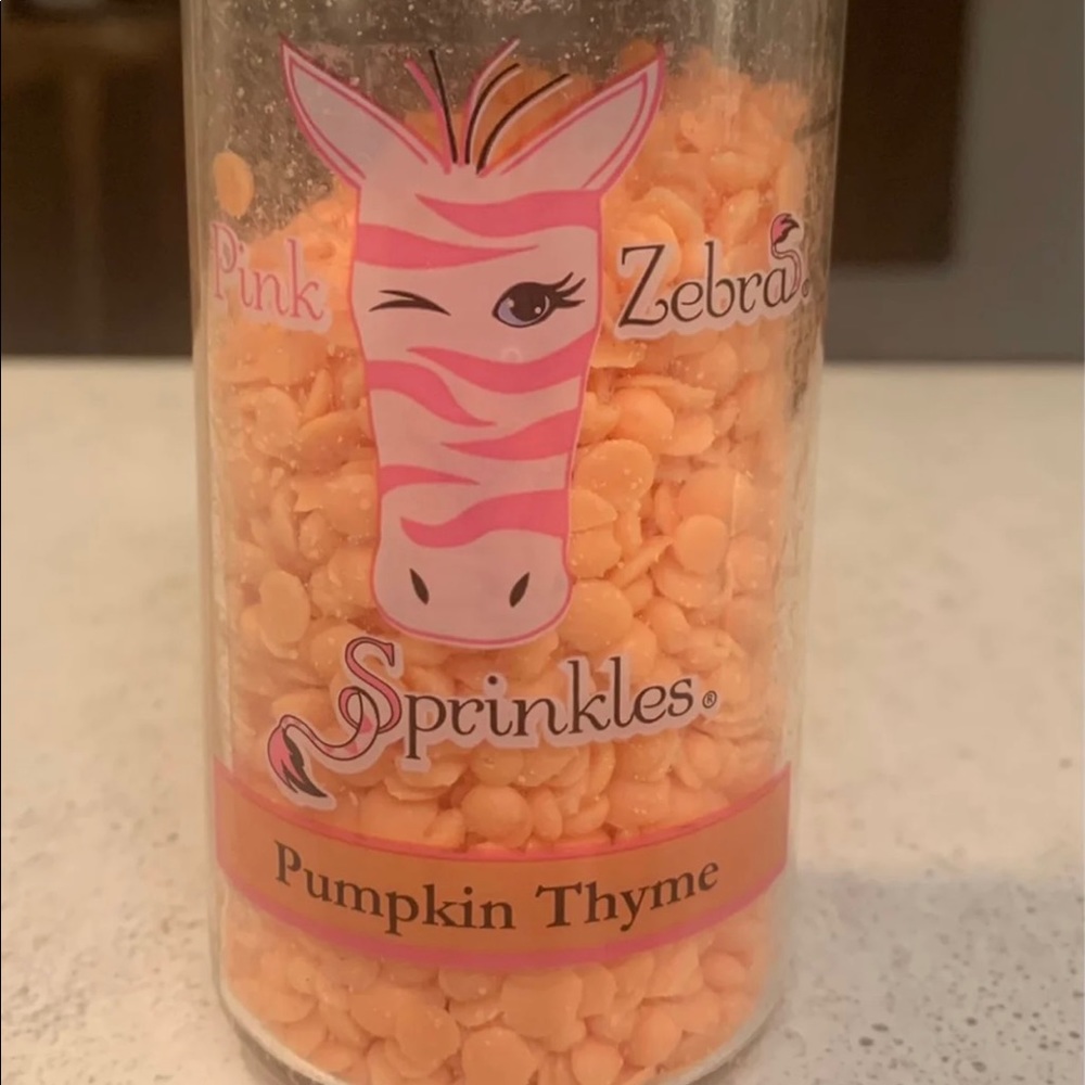 Pink Zebra sprinkles